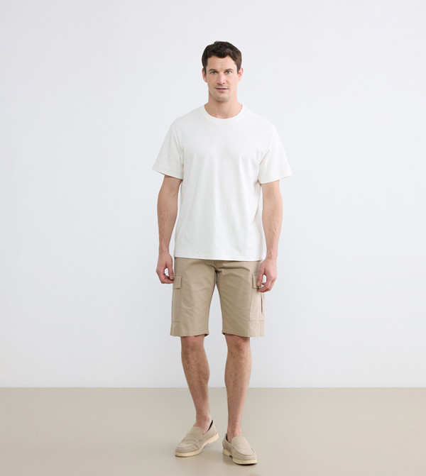 اٍل سي واي كيكي  شورت كارجو - سراويل كارجو - بيج Cargo Shorts