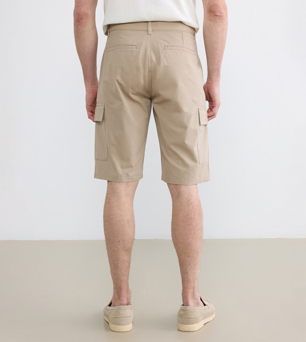 اٍل سي واي كيكي  شورت كارجو - سراويل كارجو - بيج Cargo Shorts