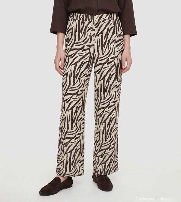 اٍل سي واي كيكي pretty-in-prints-w - متعدد بنطال كاجوال