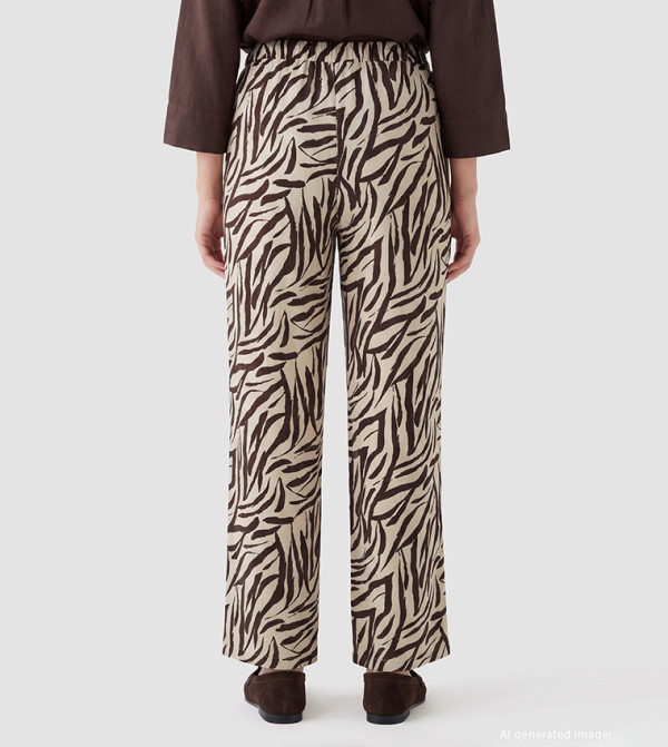 اٍل سي واي كيكي pretty-in-prints-w - متعدد بنطال كاجوال