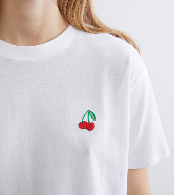 LC Waikiki  T-Shirts - White Short Sleeve T-Shirts