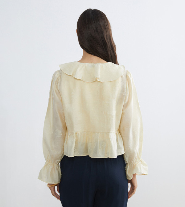 LC Waikiki LC Waikiki - Yellow Casual Tops