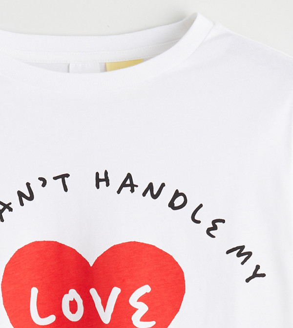 اٍل سي واي كيكي  - أبيض تي شيرتات