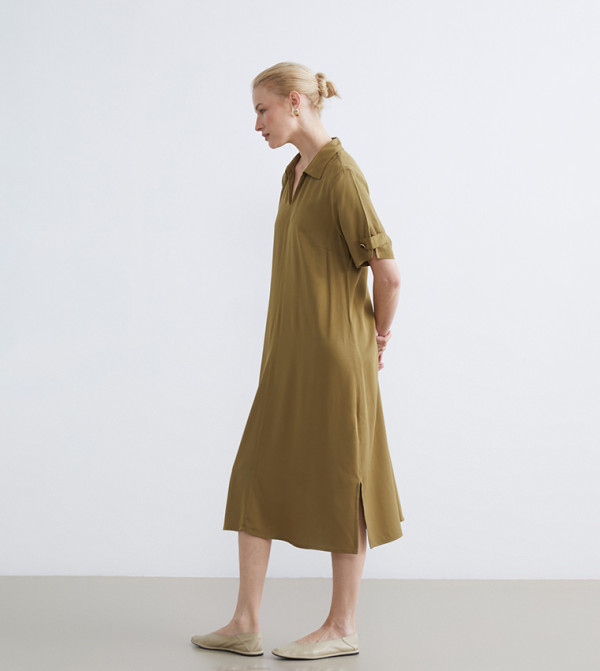 اٍل سي واي كيكي  فساتين ميدي  - أخضر Midi Dresses