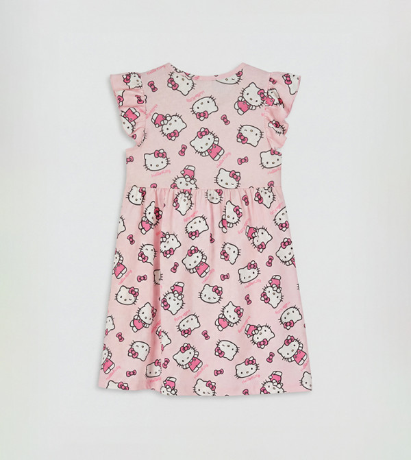 LC Waikiki  twirl-worthy-styles-k - Pink Casual Dress