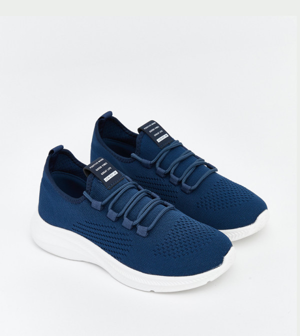LC Waikiki  Casual Slip-Ons - Blue Casual Slip-On's