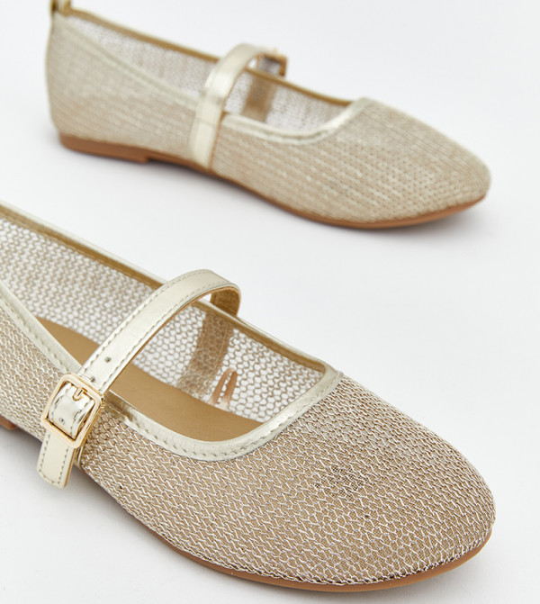LC Waikiki  BALLERINA - Gold Ballerina