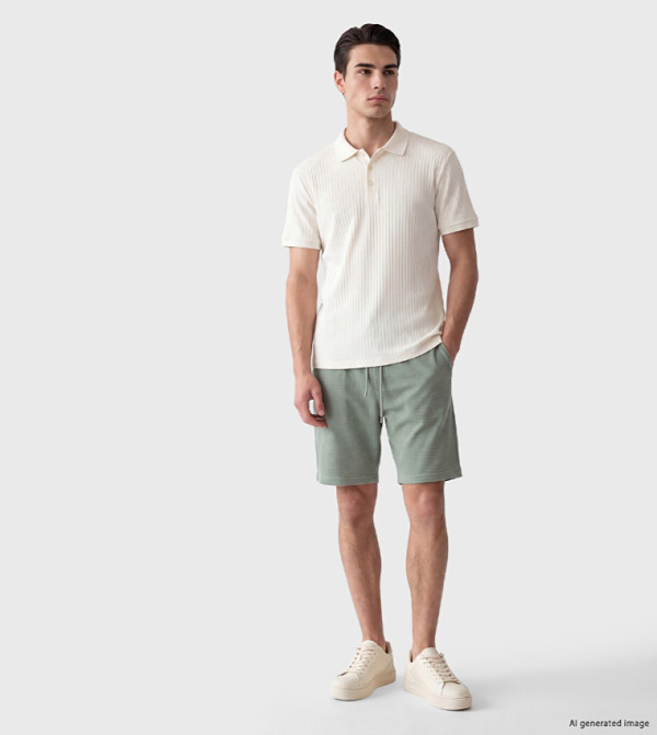 LC Waikiki  Casual Shorts - Olive Casual Shorts