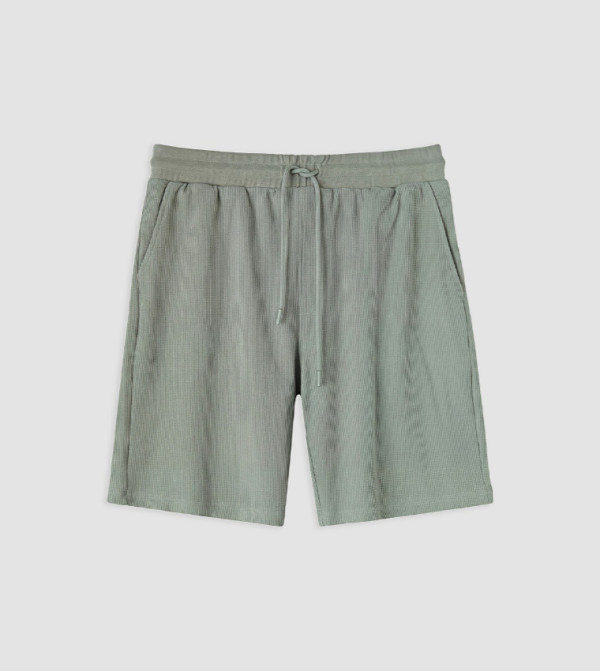 LC Waikiki  Casual Shorts - Olive Casual Shorts