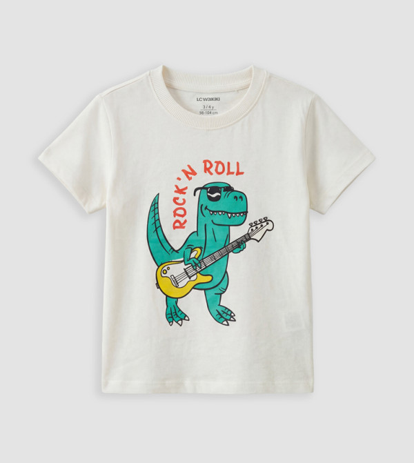 LC Waikiki built-for-play-k - Beige T-Shirts