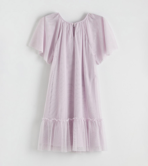 LC Waikiki  Dresses - Purple Casual Dress