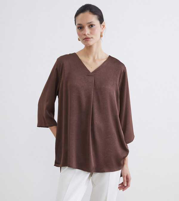 LC Waikiki  Tunics - Maroon Tunics