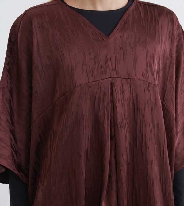LC Waikiki  Midi Dresses - Brown Midi Dresses