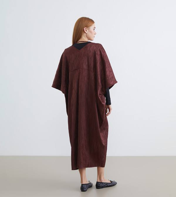 LC Waikiki  Midi Dresses - Brown Midi Dresses