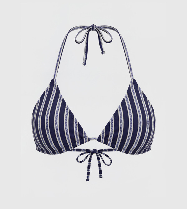 LC Waikiki Bikini Tops - Blue Bikini Tops