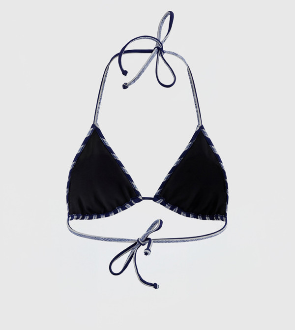 LC Waikiki Bikini Tops - Blue Bikini Tops