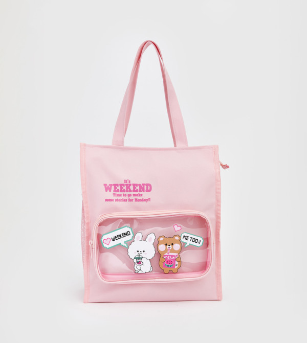 LC Waikiki  Bags - Pink Tote Bag