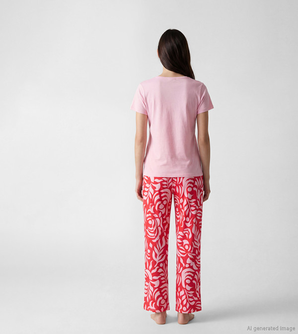 اٍل سي واي كيكي  ملابس نوم - فوشي Pyjama Set