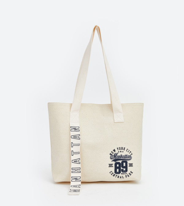 LC Waikiki LC Waikiki - Cream Tote Bag
