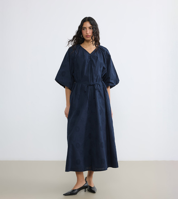 LC Waikiki  Midi Dresses - Navy Midi Dresses