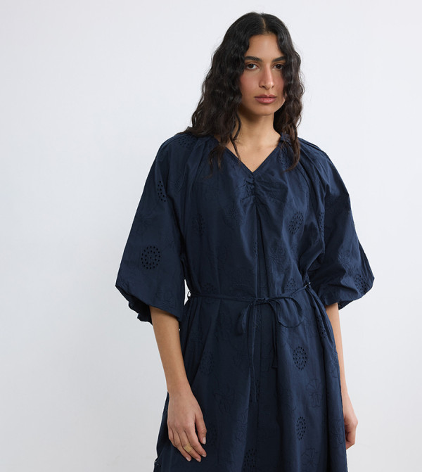 LC Waikiki  Midi Dresses - Navy Midi Dresses