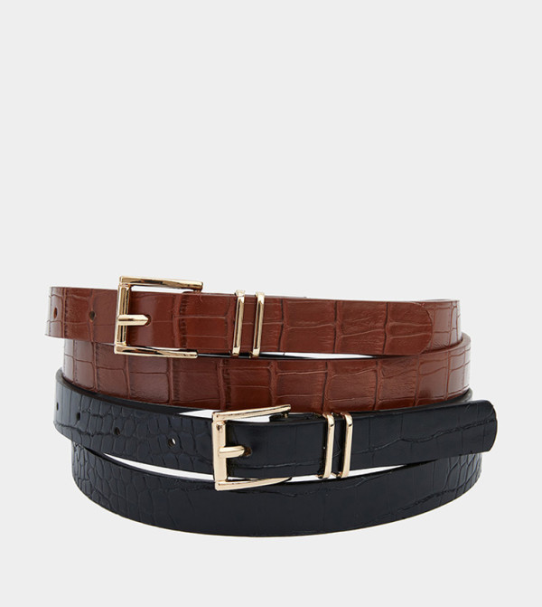 LC Waikiki  Belts - Brown Non Leather Belts
