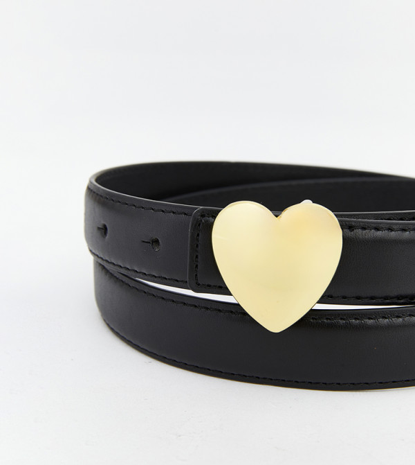 LC Waikiki Non Leather Belts - Black Non Leather Belts