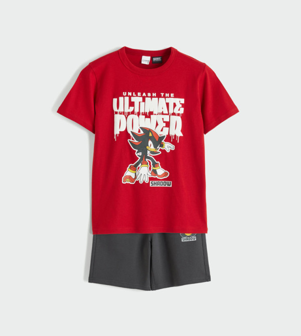 LC Waikiki  T-shirts & Bottoms - Red T-shirts & Bottoms