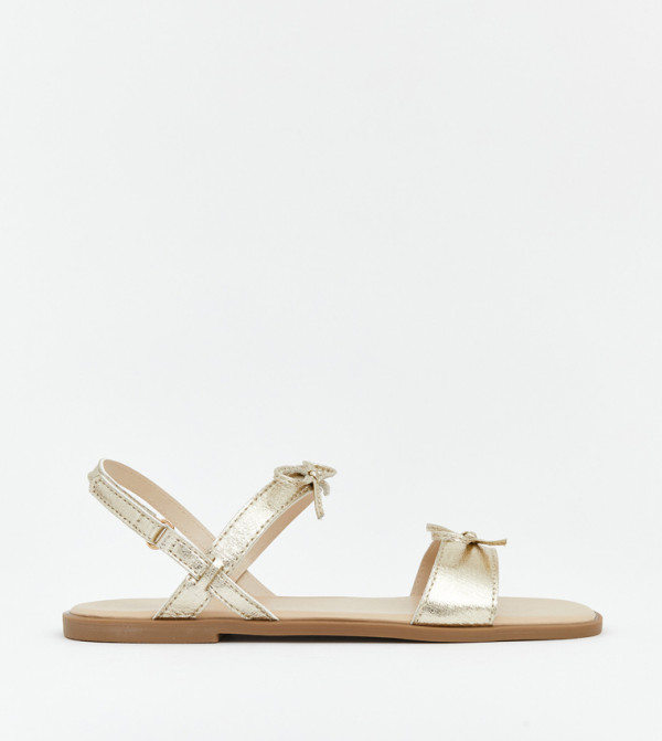 اٍل سي واي كيكي  أحذية فلات - ذهبي Flat Sandals
