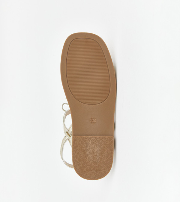 اٍل سي واي كيكي  أحذية فلات - ذهبي Flat Sandals