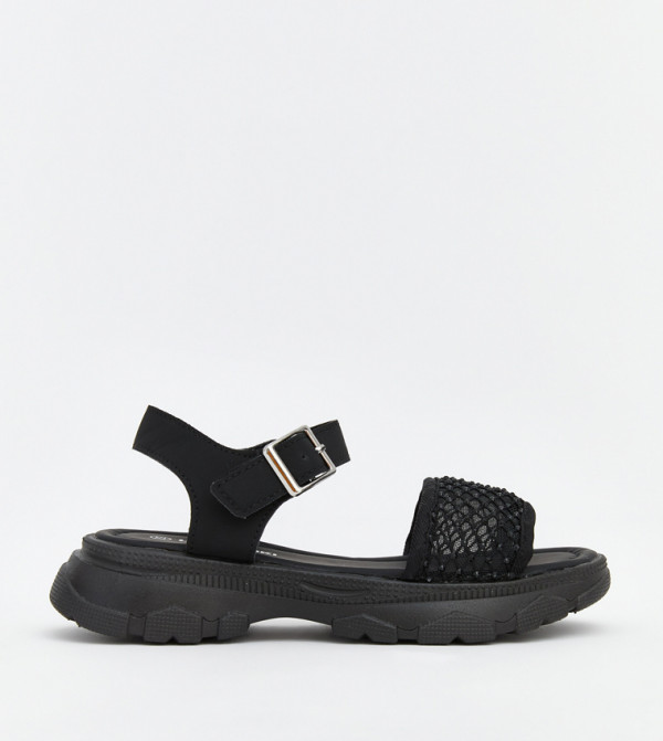 LC Waikiki  Casual Sandals - BLACK Casual Sandals