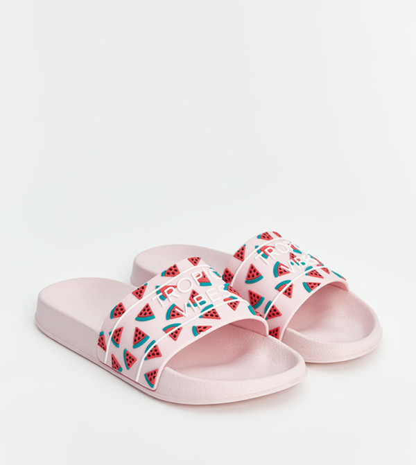 LC Waikiki  Flip flops and Slides - Pink Slides