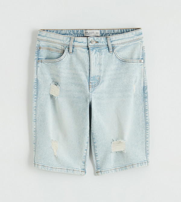 اٍل سي واي كيكي  ملابس - نيلي  Denim shorts
