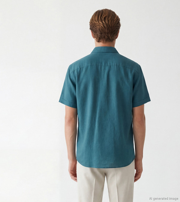 LC Waikiki LC Waikiki - Teal Short Sleeves