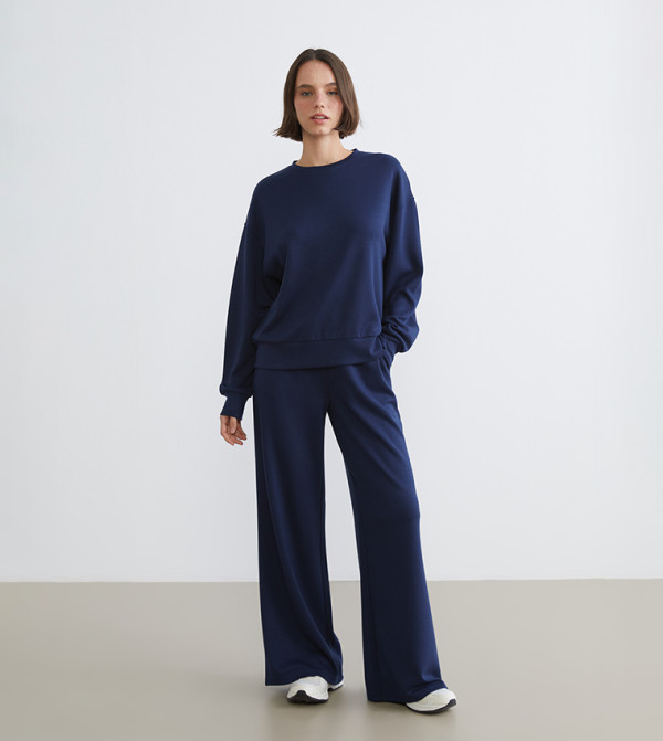 LC Waikiki  Hoodies & Sweatshirts - Navy Sweatshirts