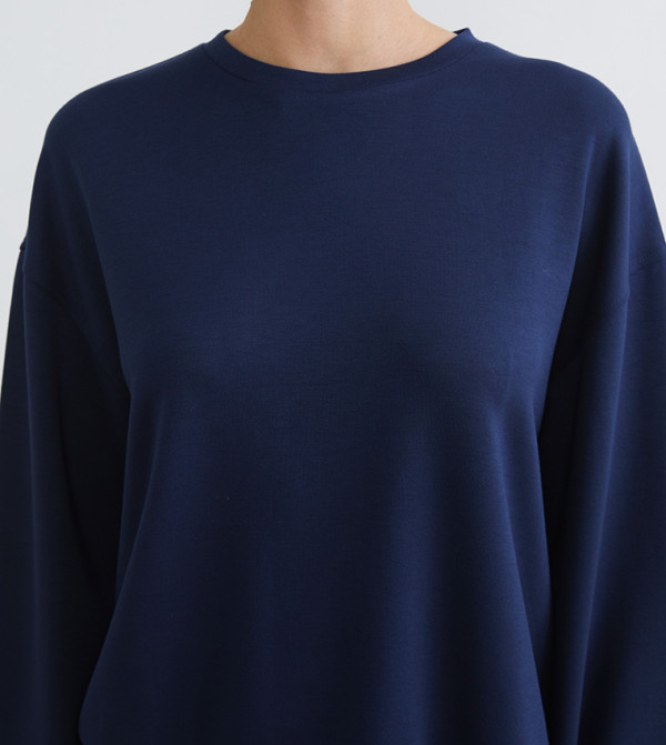 LC Waikiki  Hoodies & Sweatshirts - Navy Sweatshirts