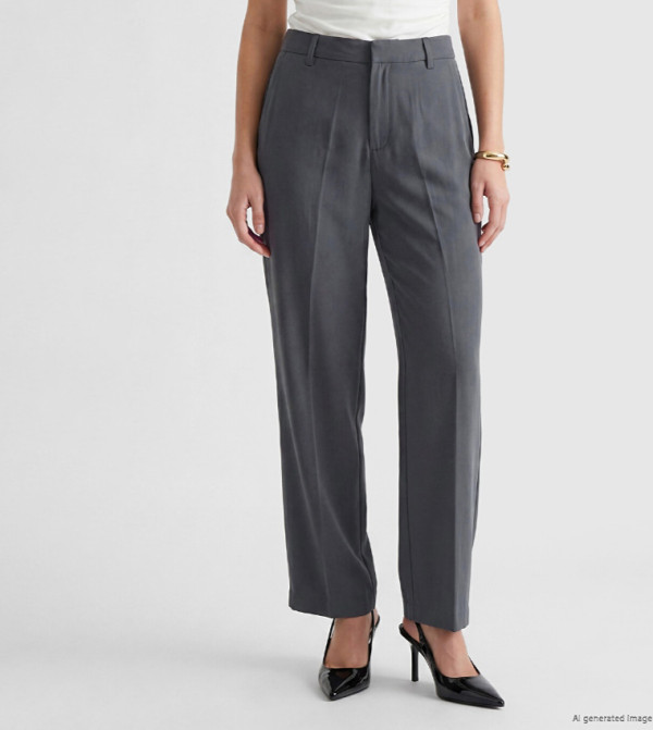 LC Waikiki  Formal Pants - CHARCOAL Formal Pants