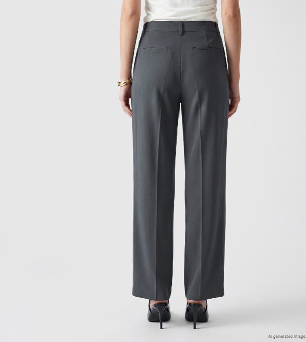 LC Waikiki  Formal Pants - CHARCOAL Formal Pants