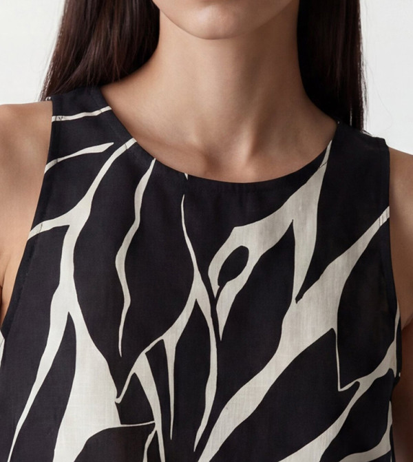 اٍل سي واي كيكي  توبات بلا أكمام  - أسود Sleeveless Tops