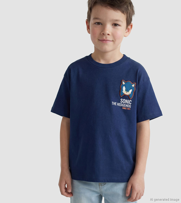 LC Waikiki LC Waikiki - Navy T-Shirts