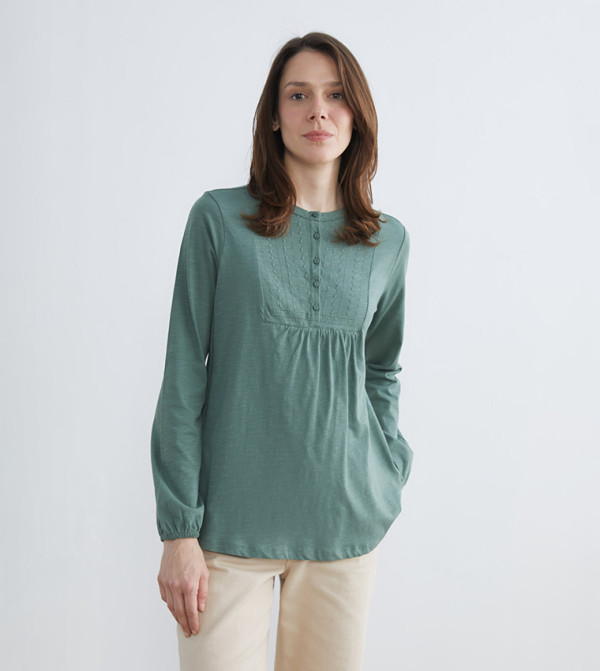 LC Waikiki  Casual Tops - Green Casual Tops