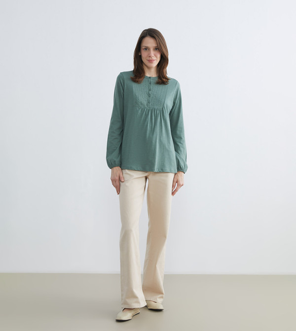 LC Waikiki  Casual Tops - Green Casual Tops
