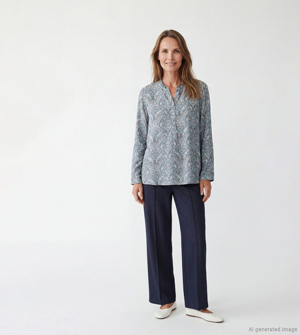 LC Waikiki LC Waikiki - Blue Casual Tops