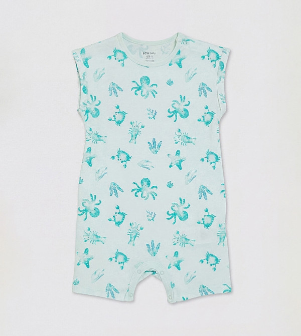 LC Waikiki  nautical-sharks-sea-life - Turquoise Multi pack/Value packs
