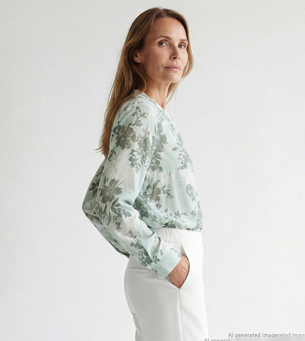 LC Waikiki Clothing - Green Casual Tops