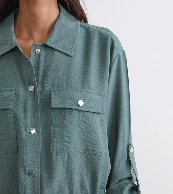 LC Waikiki  Tops - Green Shirts