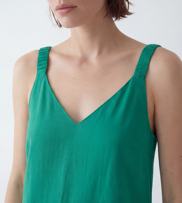 LC Waikiki LC Waikiki - Green Midi Dresses