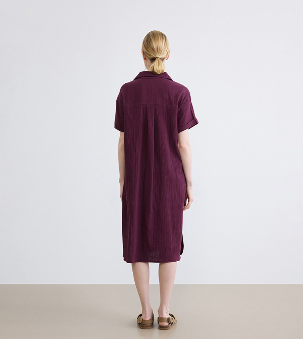 LC Waikiki  Clothing - Purple Shirt & T-Shirt Dresses