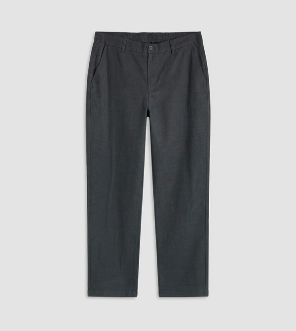 LC Waikiki  Casual Pants - CHARCOAL Casual Pants