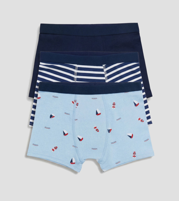 LC Waikiki  easy-camp-basics - Blue Briefs & Boxers